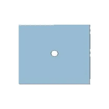 Sterilní operační rouška 45x45 cm, s otvorem 6cm, dvouvrstvá