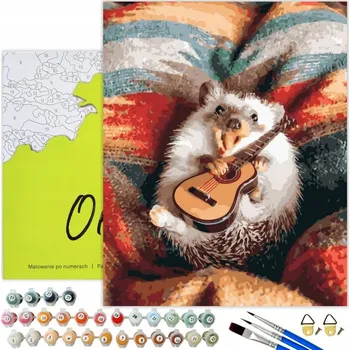 MALOVÁNÍ PODLE ČÍSEL Jež Obrázky Pro Malování podle čísel 40x50 OhArt