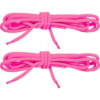 Vrták ELASTICKÉ RŮŽOVÉ tkaničky do bot 120 cm SPORTOVNÍ 4,5 mm Kulaté G12-44