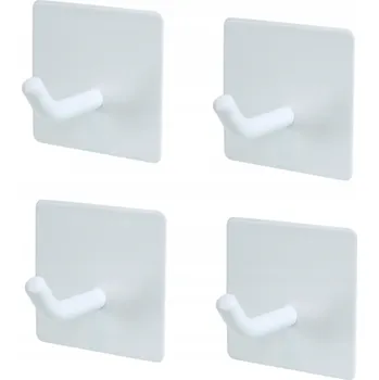 Věšák Háček bez vrtání Global Service bílý