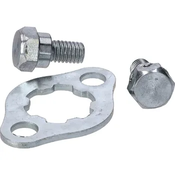 Spojovací materiál motoru Diverse / Import Zajišťovací podložka a šroub předního pastorku pro Honda MB8, NT, MT8, MTX, MT 54108