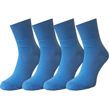 Dámské ponožky Ponožky Sockery Bez gumičky Modré DÁMSKÉ Jemné Velikost 38-40