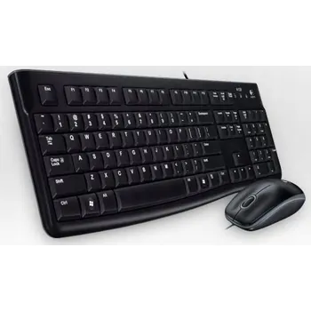SADA KLÁVESNICE A MYŠI LOGITECH MK120 ČERNÁ DE