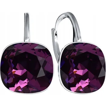 Náušnice Stříbrné Náušnice s Zirkony, Dárek, Stříbro 925