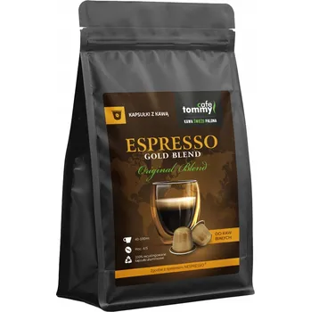 Káva Kapsle Nespresso Gold Blend Káva Čerstvě Pražená 50 kusů