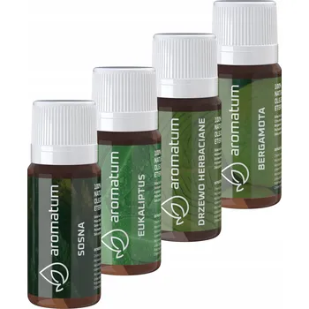 Sada olejů 12 ml Borovice Eukalyptus Čajovník Bergamota Aromatum