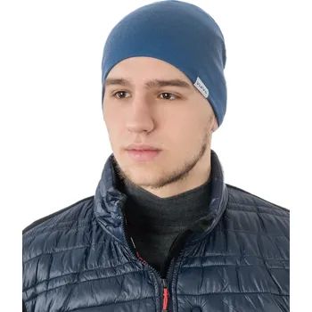 Čepice RENNOX Moda Sport Zimní čepice beanie modrá, velikost M