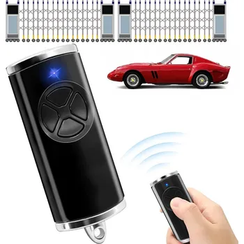 Dálkový ovladač vrat DÁLKOVÉ OVLÁDÁNÍ PRO PRO BRÁNY HORMANN HSE-4-868-BS HSE2-868-BS HS4-868-BS černý