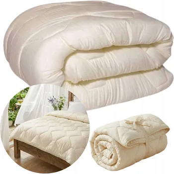 přikrývka CELOROČNÍ PŘIKRÝVKA 180X200CM / ANTI-ALERGICKÁ MĚKKÁ NADÝCHANÁ - POLSKÝ VÝROBEK