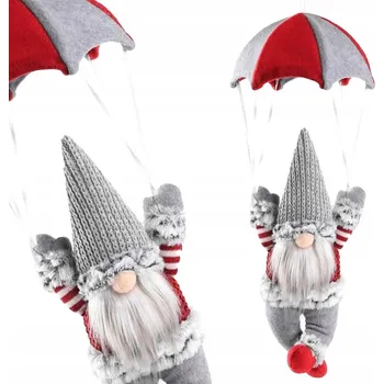 Vánoční dekorace SKŘÍTEK Mikuláš GNÓM VÁNOČNÍ JAKO dárek Vánoce VÁNOČNÍ SKŘÍTEK S PADÁKEM