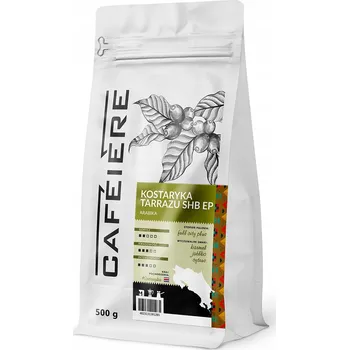 Káva zrnková CAFEIERE Arabica Kostarika SHB EP Tarrazu, 500 g