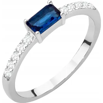 Prsten Stříbrný Prstýnek 925 s kubickým zirkonem VEL. 14