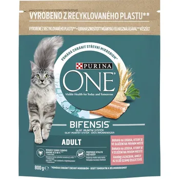 Pro kočku Purina ONE Bifensis Adult granule pro kočky losos 800g