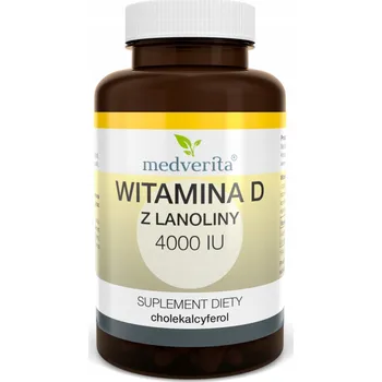 Medverita - Vitamin D3 4000 IU - 60 kapslí