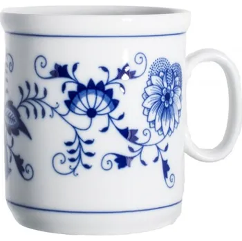 Talíř Hrnek Henry, Český porcelán Dubí, CIBULÁK, 0,27 l