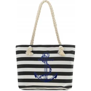 Kabelka Cavaldi shopper kabelka bavlna černá