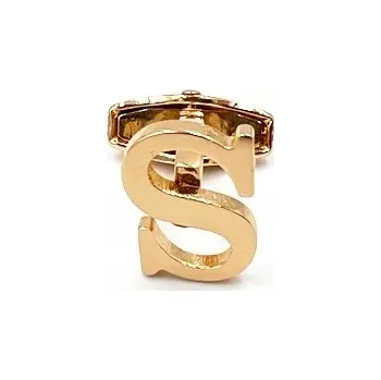 Manžetový knoflíček Manžetové knoflíčky - písmeno "S"