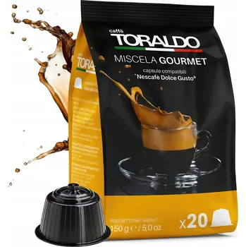 Italské kapsle Dolce Gusto TORALDO Gourmet x20