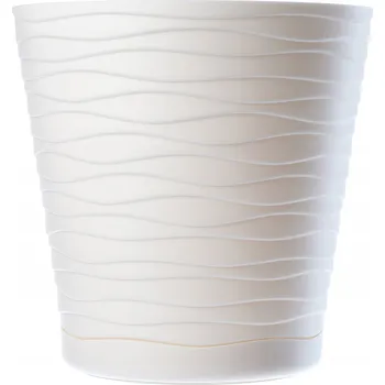 Květináč Plast Květináč Kadax béžový 15 cm x 15 x 15 cm