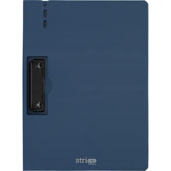 DESKA A4 S BOČNÍM KLIPEM TMAVĚ MODRÁ STRIGO, STRIGO