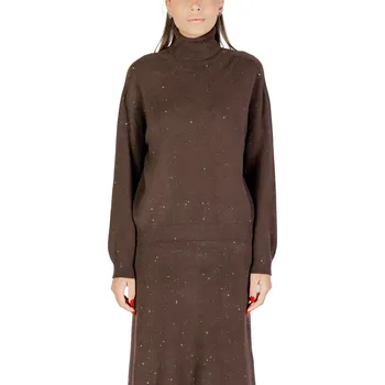 Dámské oblečení Liu Jo dámský rolákový svetr Liu Jo hnědá 3487298