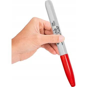 Permanentní popisovač červený Sharpie 12 ks