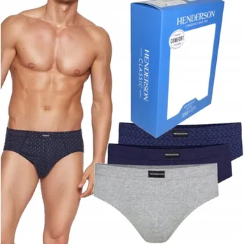 Slipy Pánské slipy Henderson 1446 Classic K623 XXL (44) vícebarevné