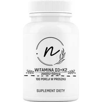 NaturePRO Vitamín D3 + K2 2000 IU 50 mcg prášek