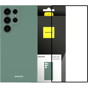 Pouzdro na mobilní telefon Zadní Kryt Spacecase pro Samsung Galaxy S23 Ultra zelený