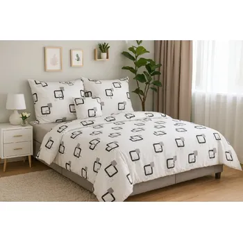 Povlečení Francouzské bavlněné povlečení - Geometrie-Sale