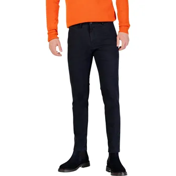 Pánské džíny Pánské džíny Borghese Borghese modrá | bílá | oranžová 3486797