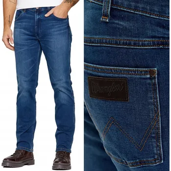 Pánské džíny Wrangler Greensboro pánské džíny rovného střihu velikost 40/32