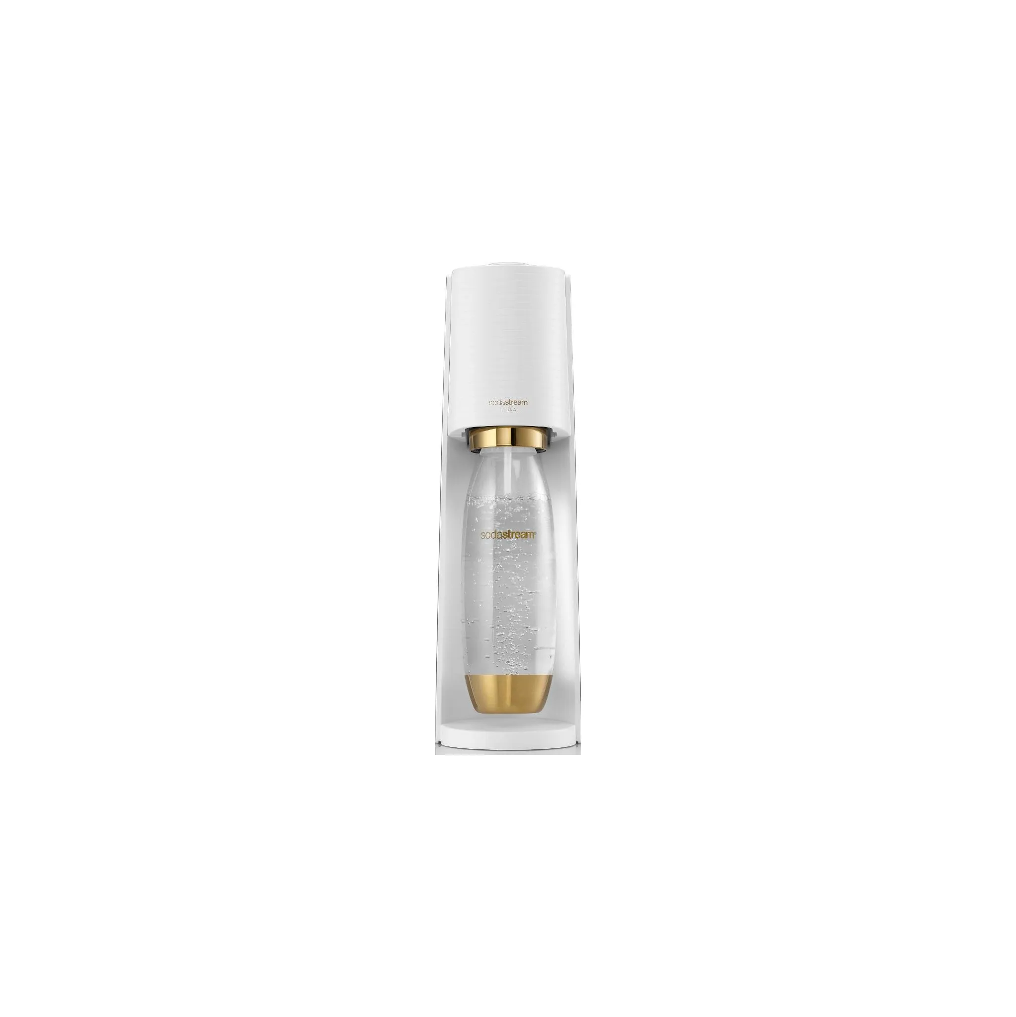 Fotografie 1 - Výrobník sody SodaStream Terra bílý/zlatý