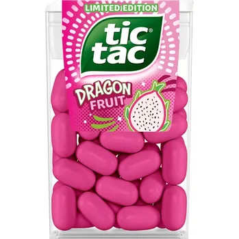 Bonbon Tic Tac dražé s příchutí dračího ovoce 54 g