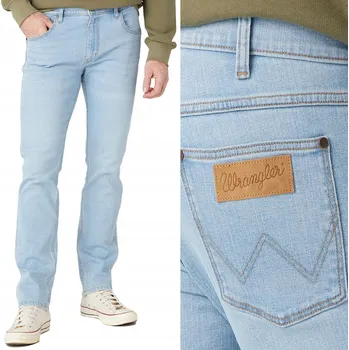 Pánské džíny Wrangler Greensboro pánské džíny rovného střihu velikost 36/30