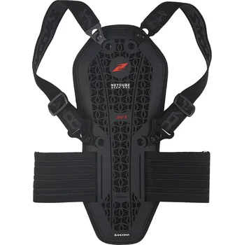 Motocyklový chránič hrudi a pátěře Dětský chránič páteře Zandona Netcube Back PRO X9 černý 151 - 165 cm