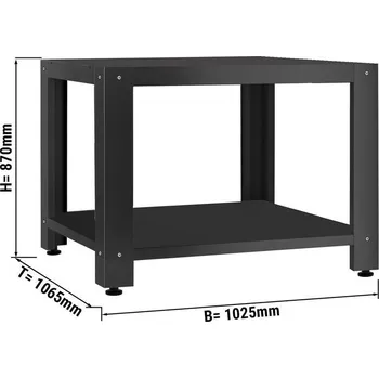 Pec na pizzu G.Gastro Podstavec pro pizza pec