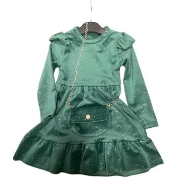 Dívčí šaty made in Italy Dívčí šaty s kabelkou 25929 Rozměr: 104