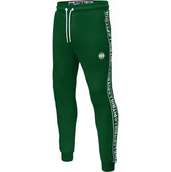 Pitbull pánské tepláky Oldschool Tape Logo zelené, velikost XXL