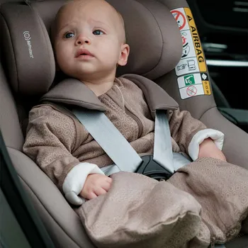 Fusak LODGER Spací pytel s rukávy Matcha Buffalo Velikost (od výrobce): 50/62, Pohlaví: B