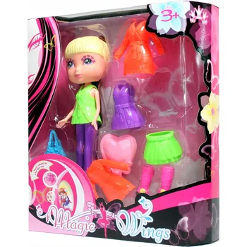 Panenka PANENKA S VELKOU HLAVOU 26 cm, doplňky k oblečení