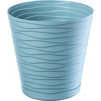 Květináč Květináč plast zelený Kadax 15 cm x 15 cm x 15 cm