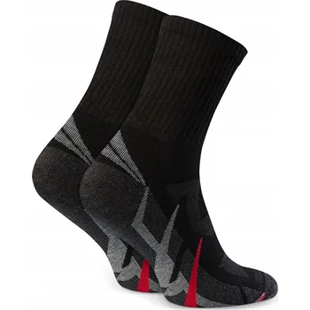 Pánské ponožky Chlapecké sportovní ponožky Steven Ponožky z bavlny, černé, velikost 38-40