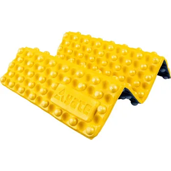 Karimatka YATE Sedátko skládací BUBBLES Plus žlutá/tm. modrá