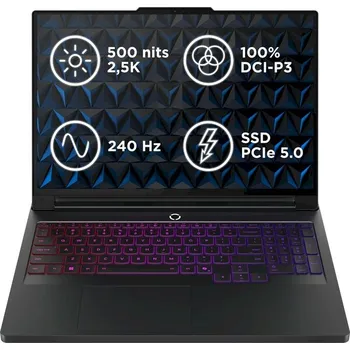 Notebook Lenovo Legion Pro 7 16IAX10H 83F50093CK Černá