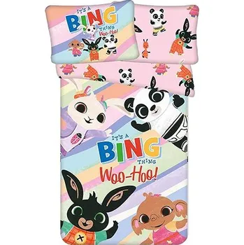 Povlečení Jerry Fabrics Povlečení do postýlky Králíček Bing It is a thing 100 × 135, 40 × 60 cm