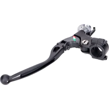 Domino Racing spojkové ovládání pro řídítka 22 mm, levé, černé, 28 mm, s výklopnou páčkou pro spojkové lanko 54116