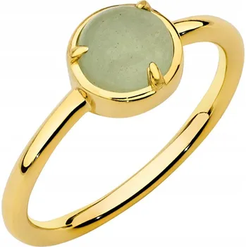 Prsten STŘÍBRNÝ PRSTÝNEK ryzost 925 Tyrkysový Kámen vel. 17