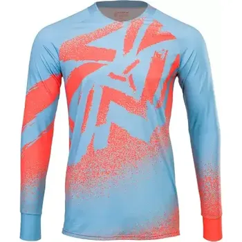 cyklistický dres Silvini Cortino pánský dres dlouhý rukáv blue/orange vel. XXL