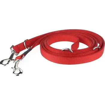 Vodítko pro psa animALL Vodítko popruhové přepínací 250 cm/20 mm, červené